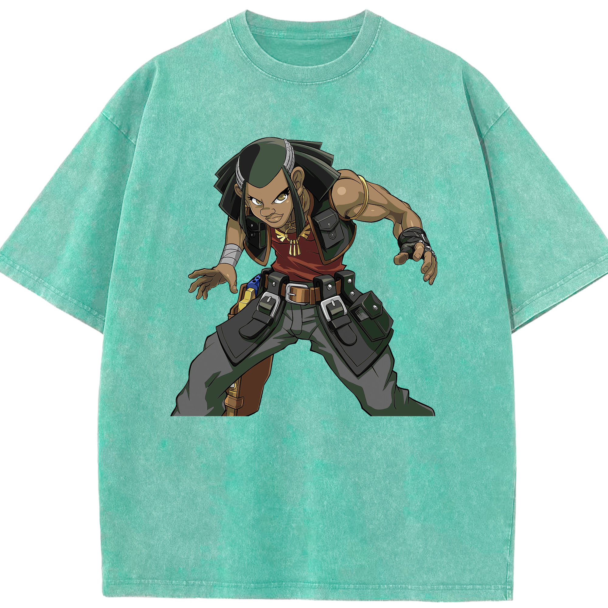 （画像用） 遊☆戯☆王 Yu-Gi-Oh! 綿100% ヴィンテージ風 半袖Tシャツ（フロントプリント）